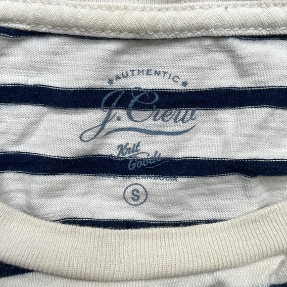 JCrew Slim-Fit Slub jersey T-shirt in deck stripe - Picture 2 of 3